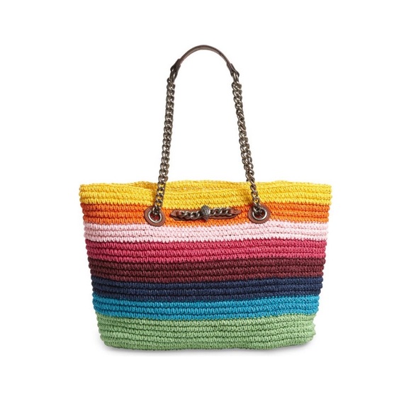 Kurt Geiger Handbags - 🌈KURT GEIGER Chelsea Raffia Tote🌈